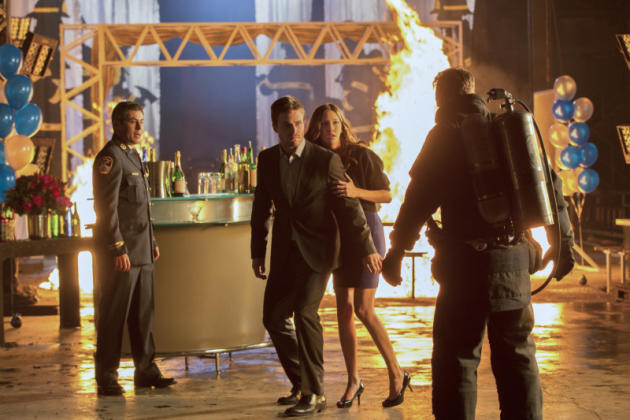 Starling City on Fire